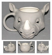 Load image into Gallery viewer, Animal Pets Lion Leopard Tiger Head Ceramics Coffee Cup Coloured Drawing Pattern Hree-dimensional Cappuccino Latte Milk Mugs
